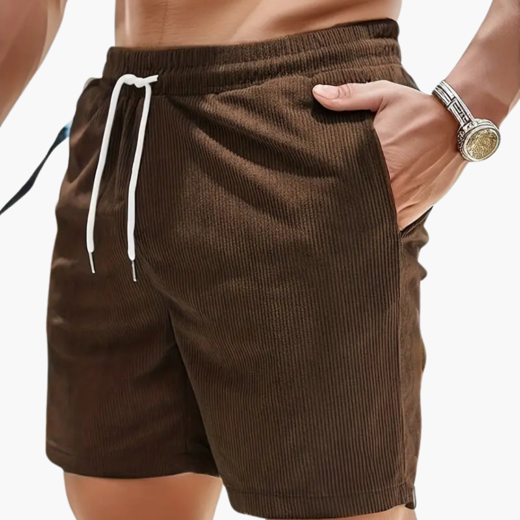 Heren Corduroy Shorts – comfortabel Zomerstijl