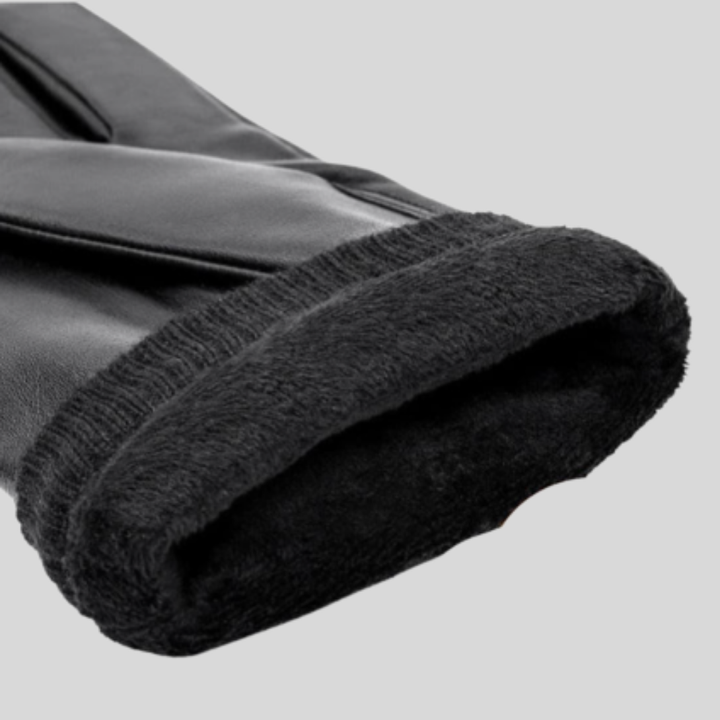 Stijlvolle leren winterhandschoenen