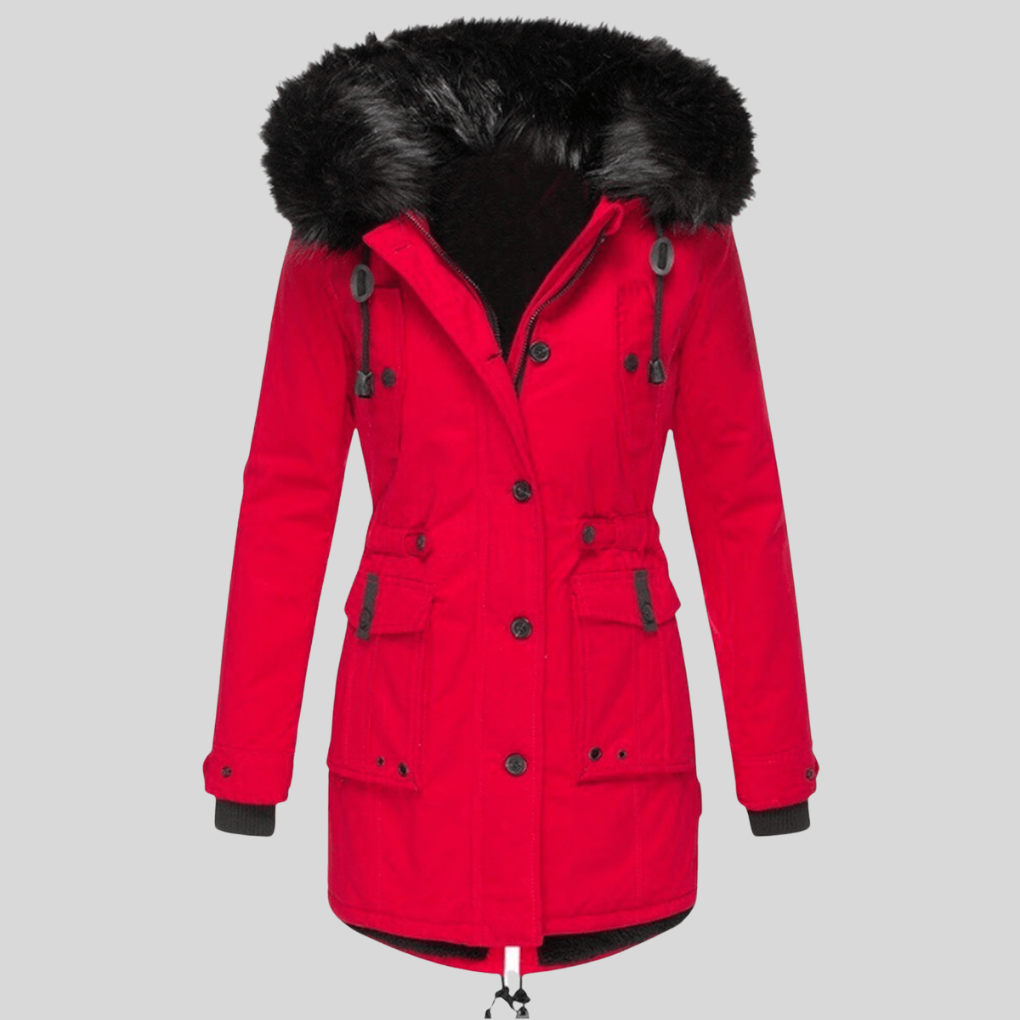 Heren Winterjas met Capuchon – Functionele Laag met Zakken