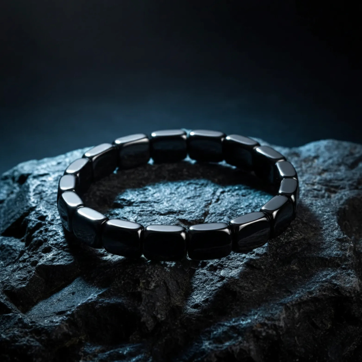 Hematiet Armband voor Heren – Elegantie, Kracht & Stijlvolle Energie