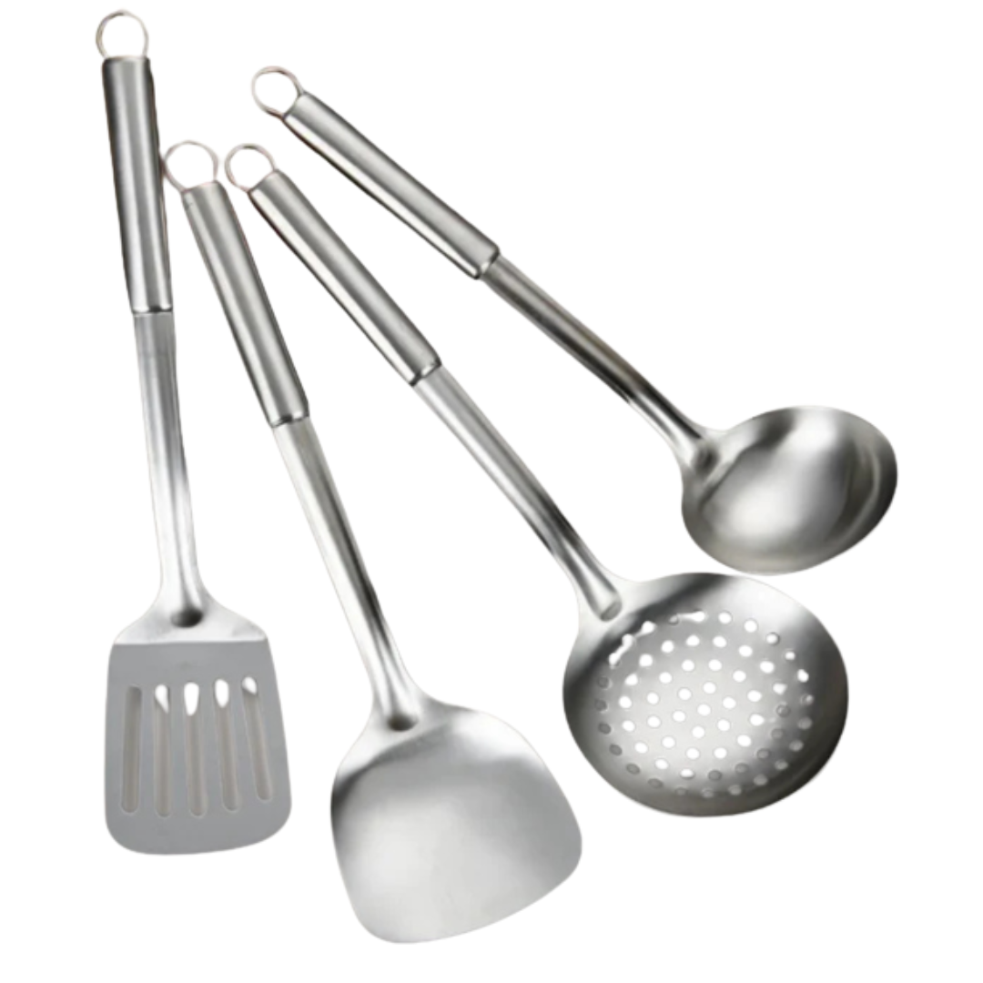 Titanium Pannenset – Pan, Keukengerei & Snijplank | Essentials voor een Duurzame Keuken