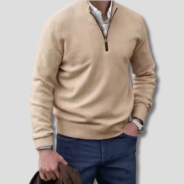 Heren Half-Zip Trui – Stijlvolle Laagoptie