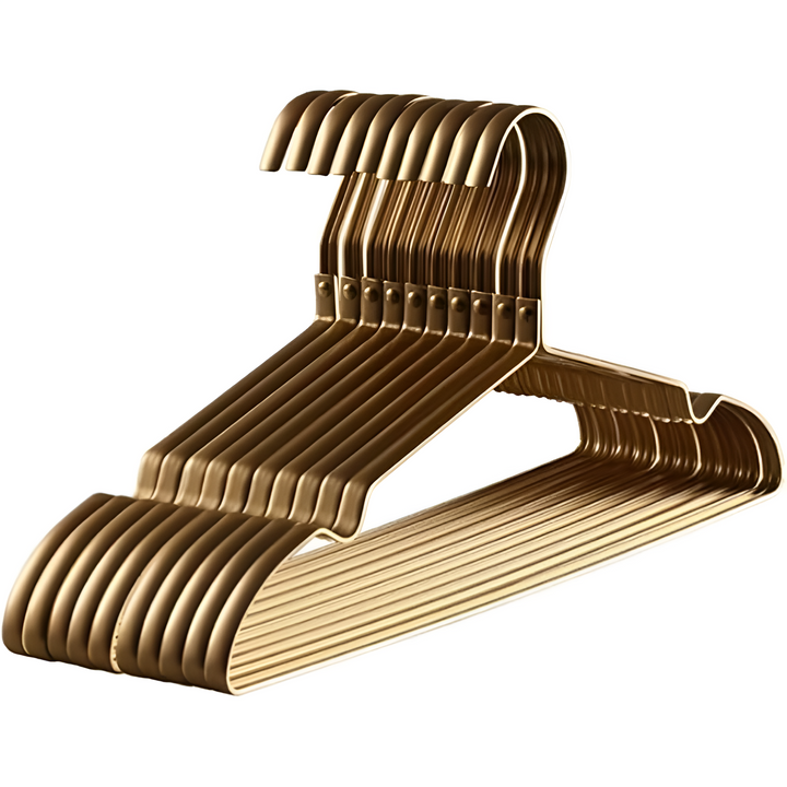 Antislip Aluminium Kledinghangers voor Kast – Ruimtebesparend en Duurzaam