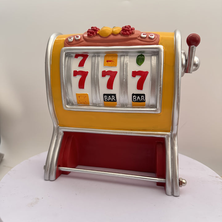 Jackpot Toiletpapierhouder – Gokautomaat Design & Wandmontage