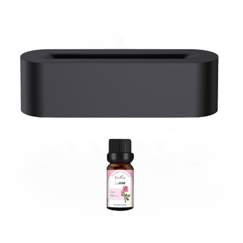 Vlam aroma diffuser met 7 kleuren, ook met geurolie erbij