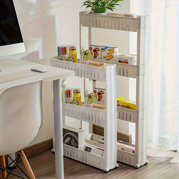 Kleine Opbergtrolley – Praktisch en Mobiel voor Keuken en Badkamer