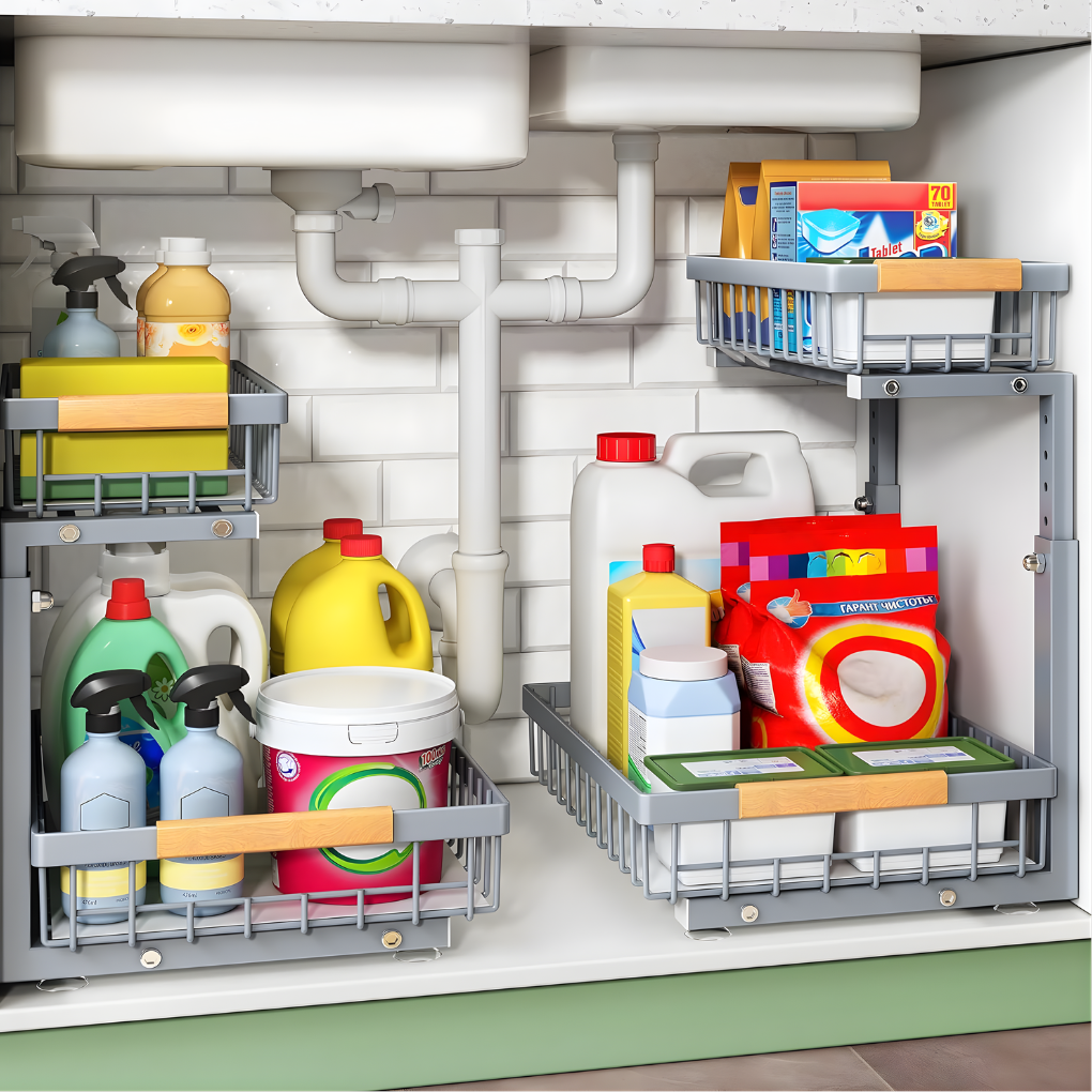 Onder Zink Schuif Organizers