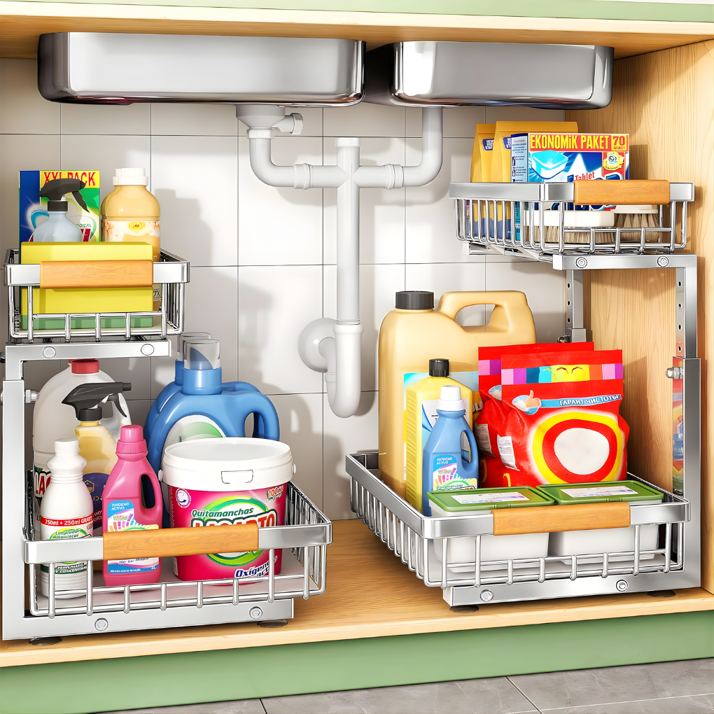 Onder Zink Schuif Organizers