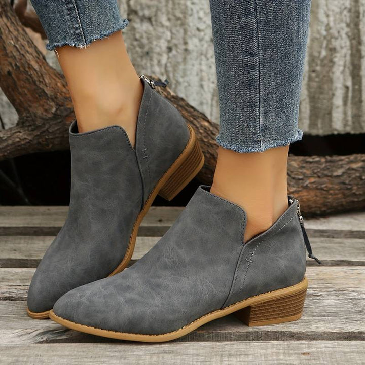 Trendy Dames Enkellaarzen - Iris