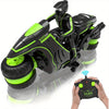 Op afstand bestuurbare stuntmotor – 360° draaiende wielen en hoge snelheid voor kinderen
