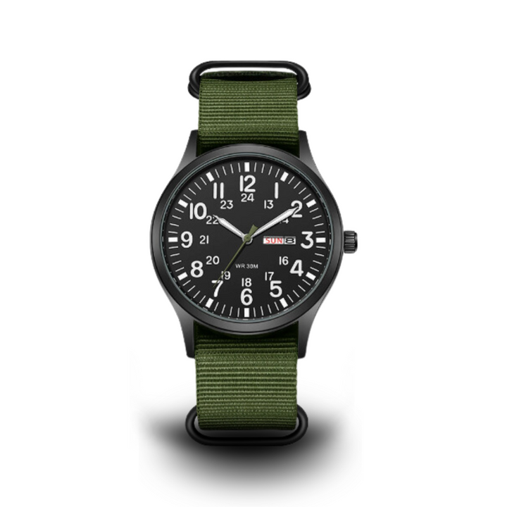 Herenhorloge Outdoor – Waterdicht 100m, Krasbestendig Saffierglas