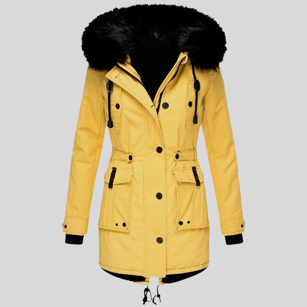 Heren Winterjas met Capuchon – Functionele Laag met Zakken