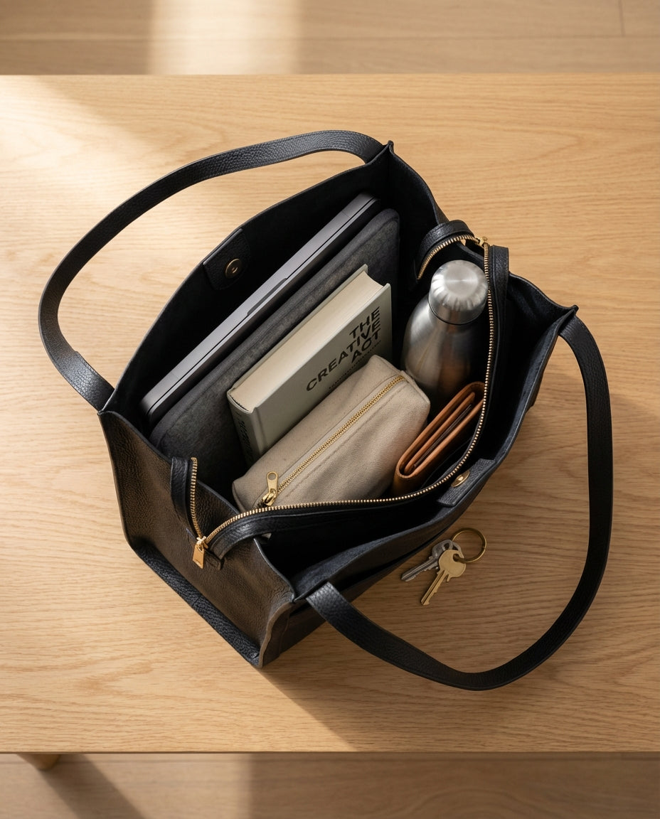 De Carlow leren tas