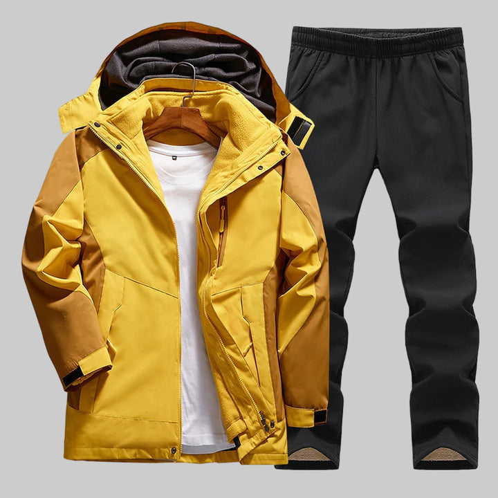 3-in-1 outdoorset voor dames, veelzijdige laagjes voor wisselende omstandigheden