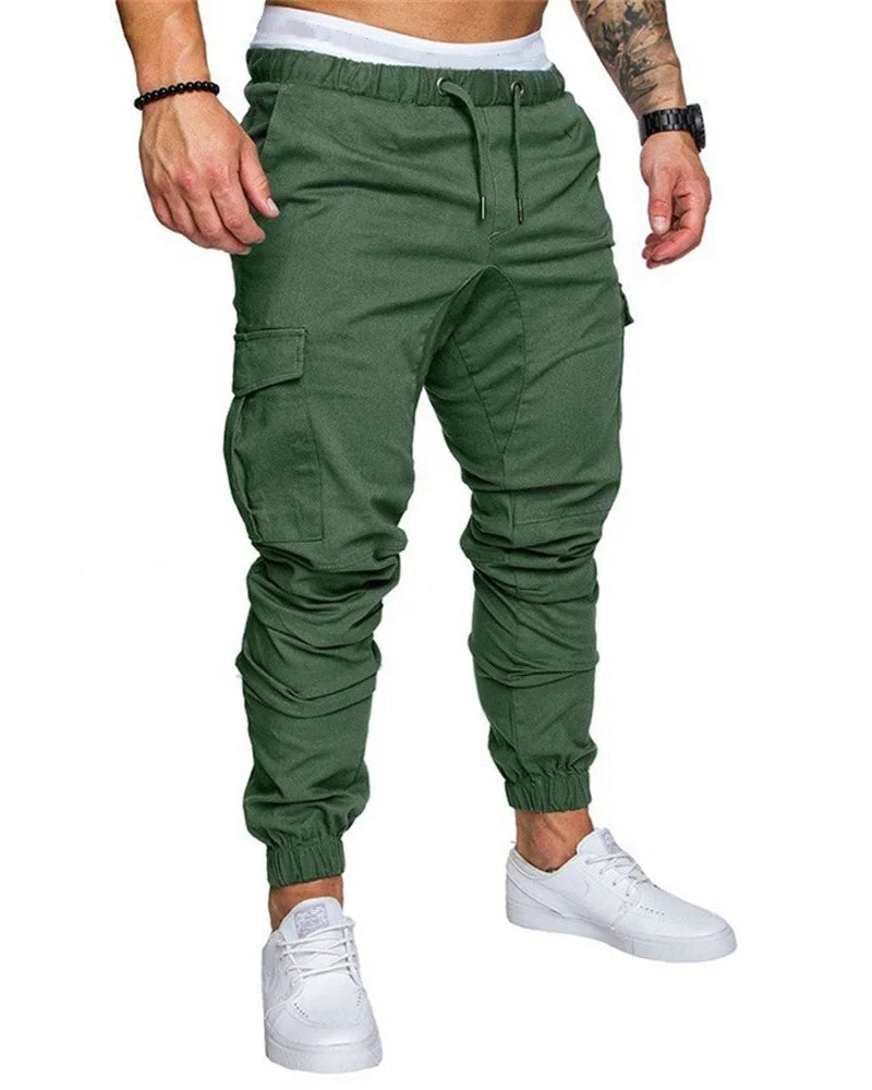 Stoere Cargo heren broek met Meerdere Zakken