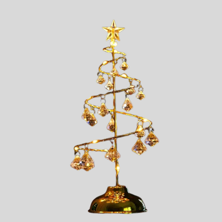 LED Spiraal Kristallen Tafellamp