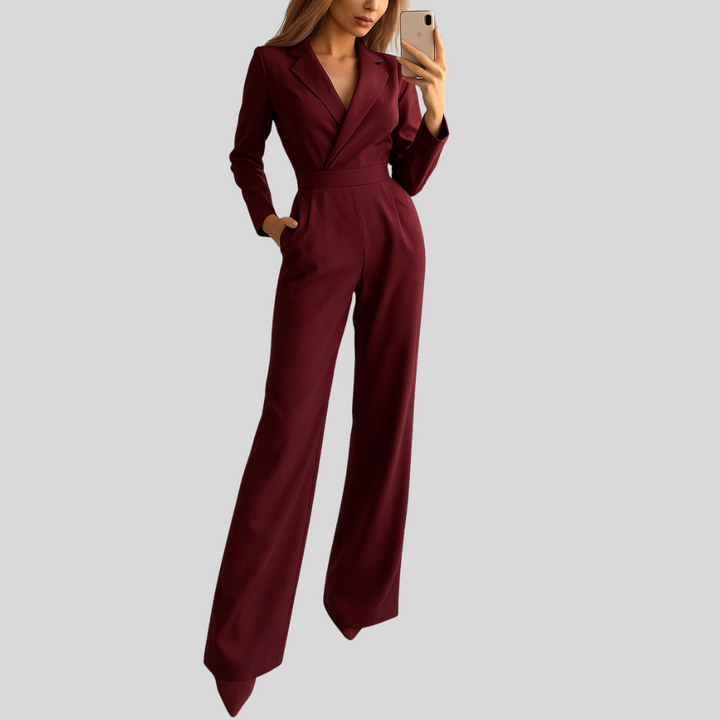 Jumpsuit met brede bandjes – Strakke one-piece stijl