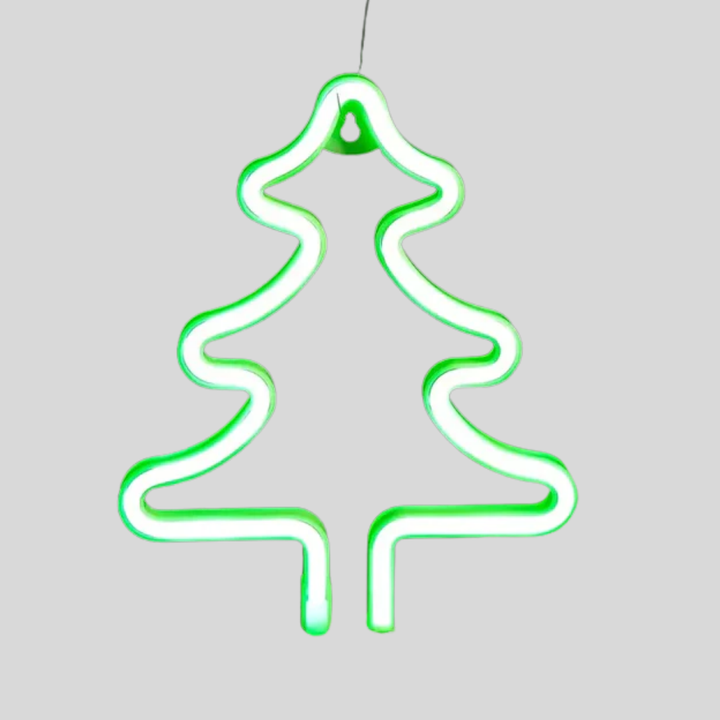 Kerstboom Neon Sign