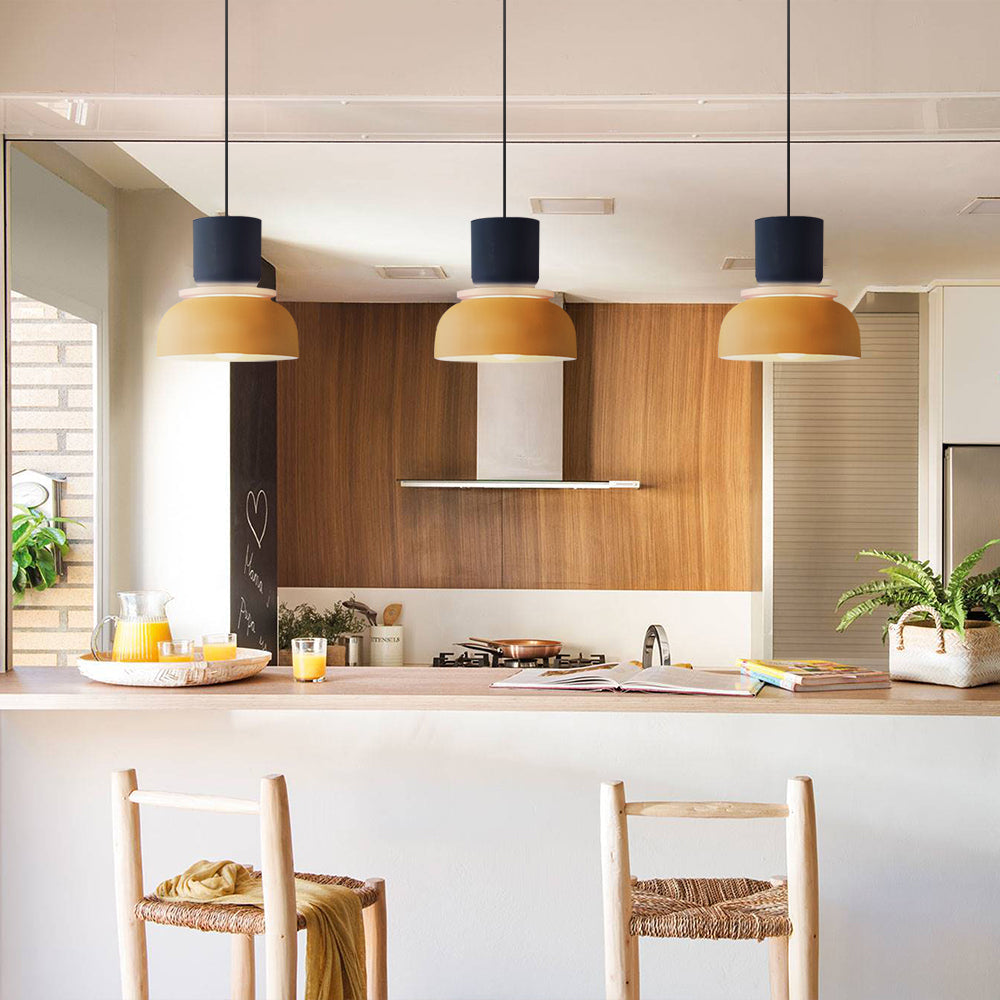 Lucie Nordic Color Block Hanglamp