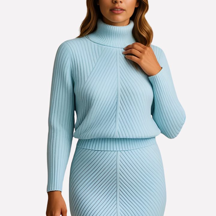 Dames Winter Midi Jurk