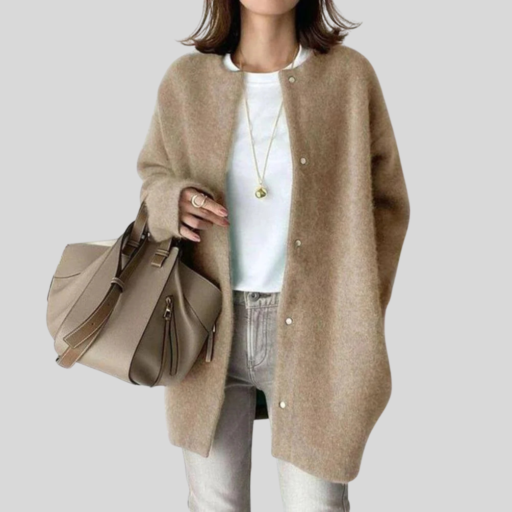 Elegante cardigan – verfijnde gebreide laag