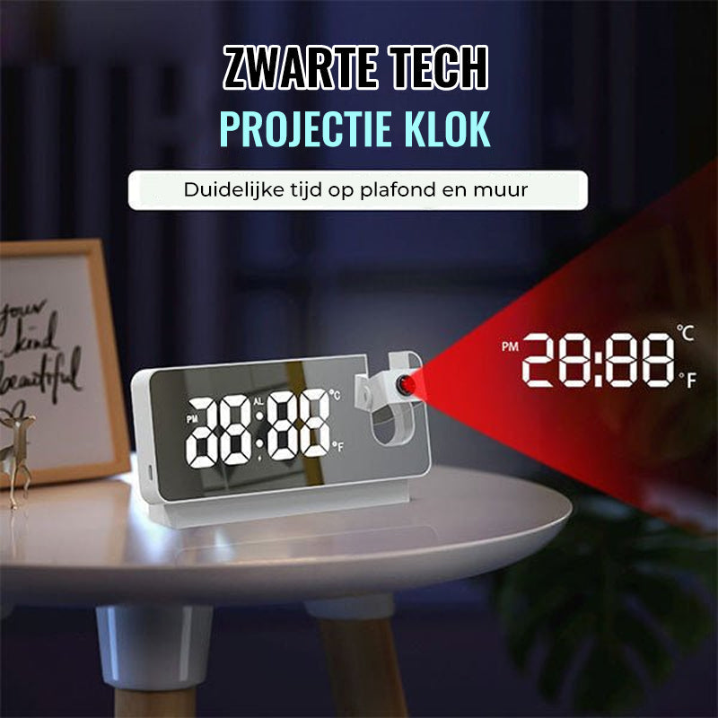 Moderne Projectiewekker | Multifunctionele Wekker met Projectie