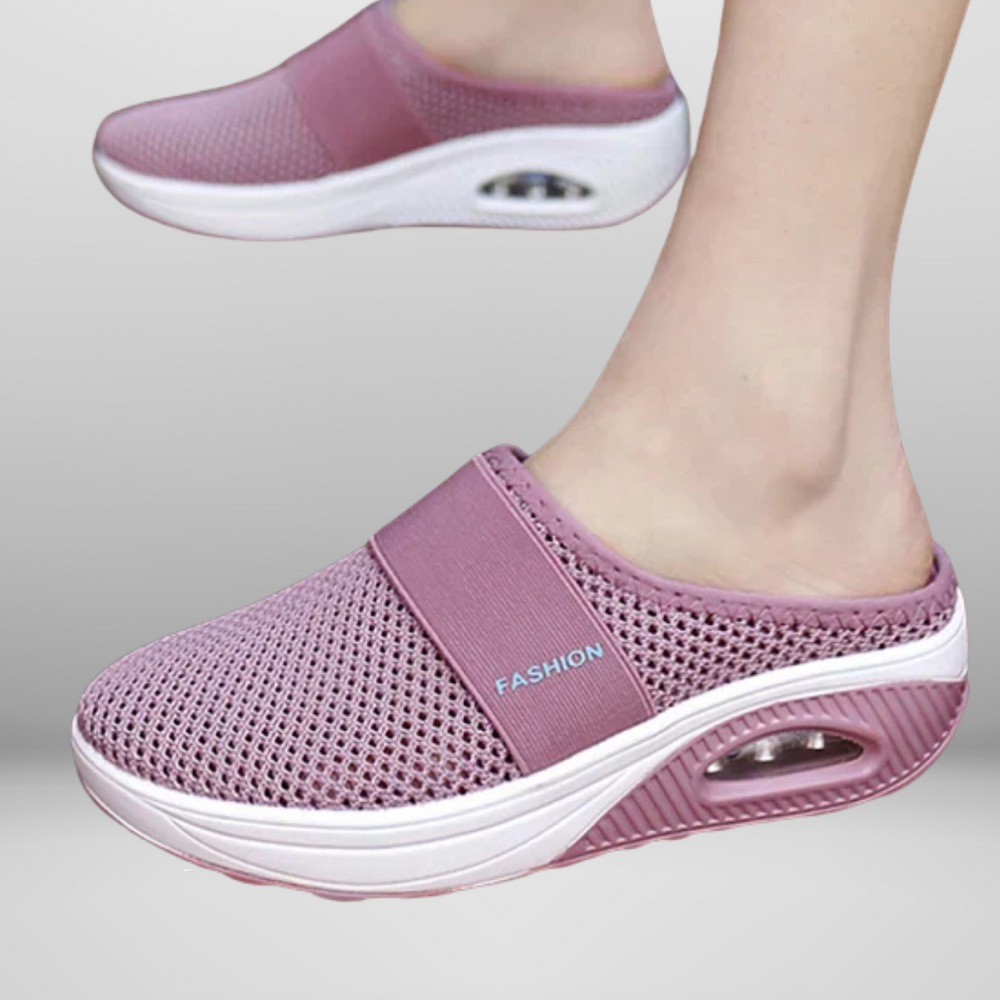 
                  
                    Miralyn – Orthopedische Slip-On Schoenen met Ademend Comfort en Stabiele Sleehak
                  
                