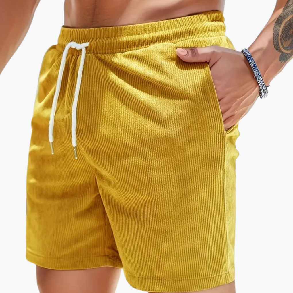 Heren Corduroy Shorts – comfortabel Zomerstijl