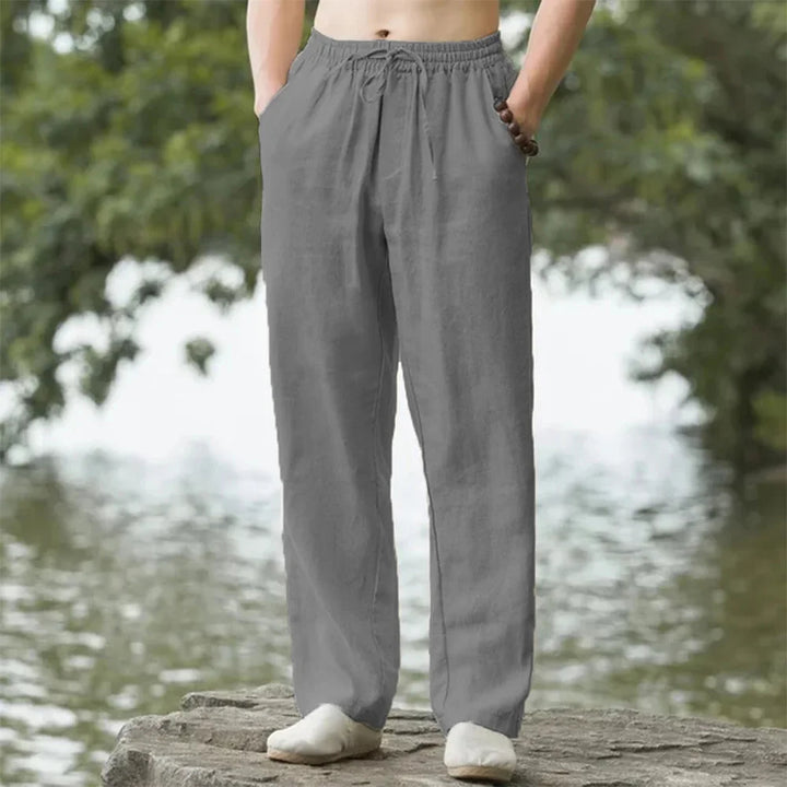 Linnen Strandbroek voor Heren