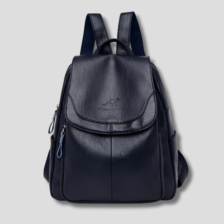 Anti-diefstal leren rugzak voor stijlvolle vrouwen