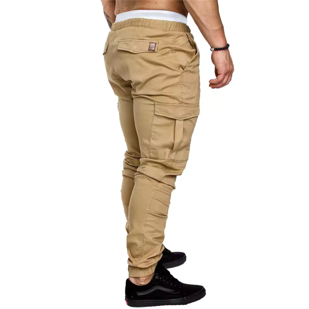 Stoere Cargo heren broek met Meerdere Zakken