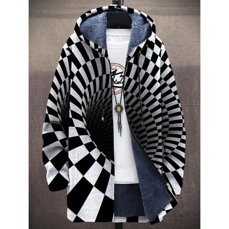 Retro colorblock-vest voor heren