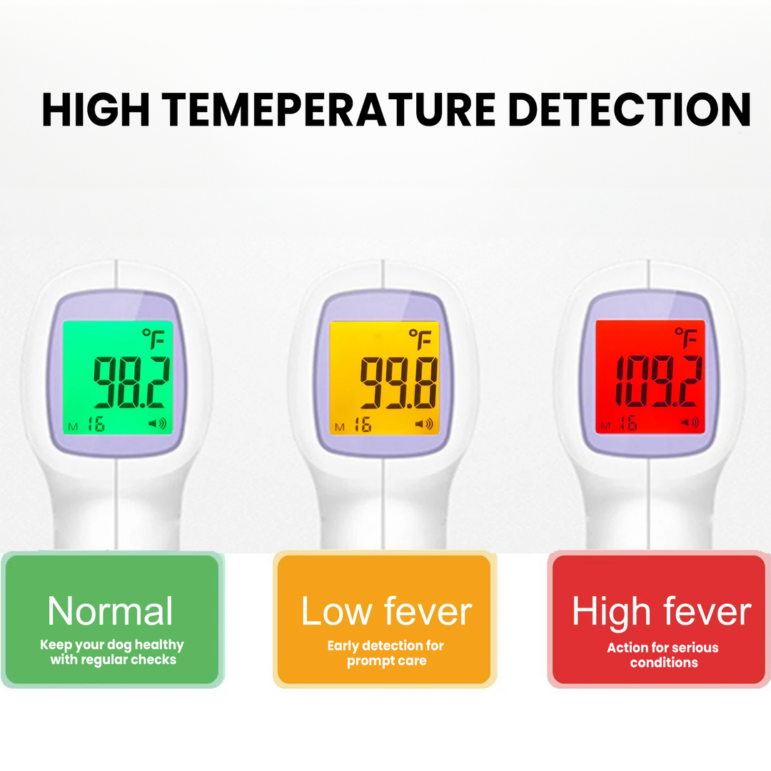 Contactloze Hondenthermometer met Meting per Klik