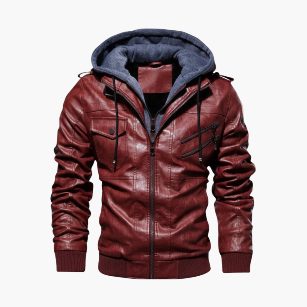 Heren Hooded Jacket met Meerdere Zakjes