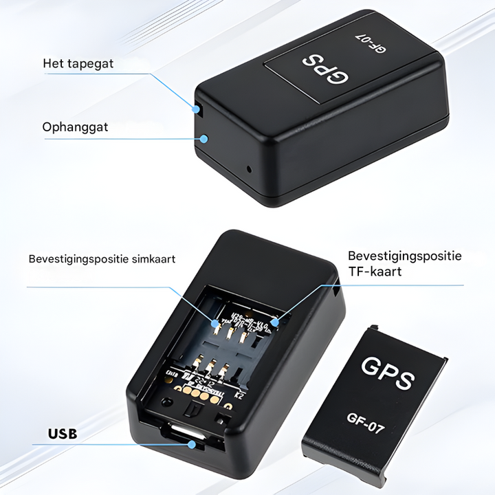 Kleine Betrouwbare GPS Tracker