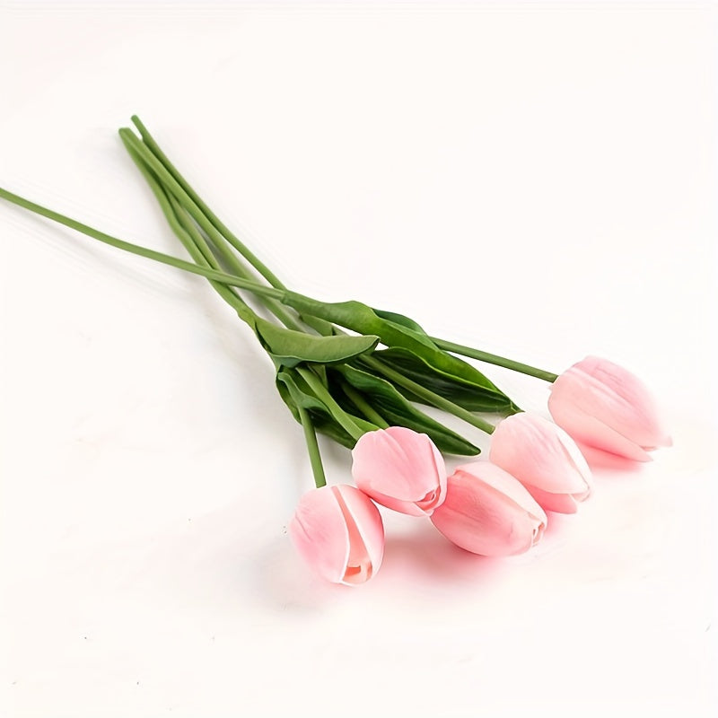 Set van 10 Realistische Tulpen – Perfect voor Bruiloften en Interieurdecoratie
