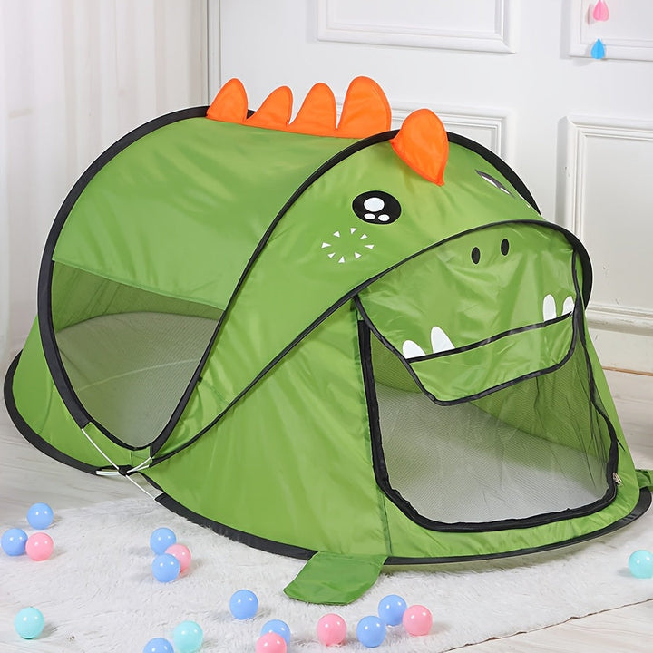 Set pop-up speeltenten voor kinderen met dinosaurussen, haaien en beren met UPF 50 zonbescherming – Ademend en draagbaar voor baby's en peuters