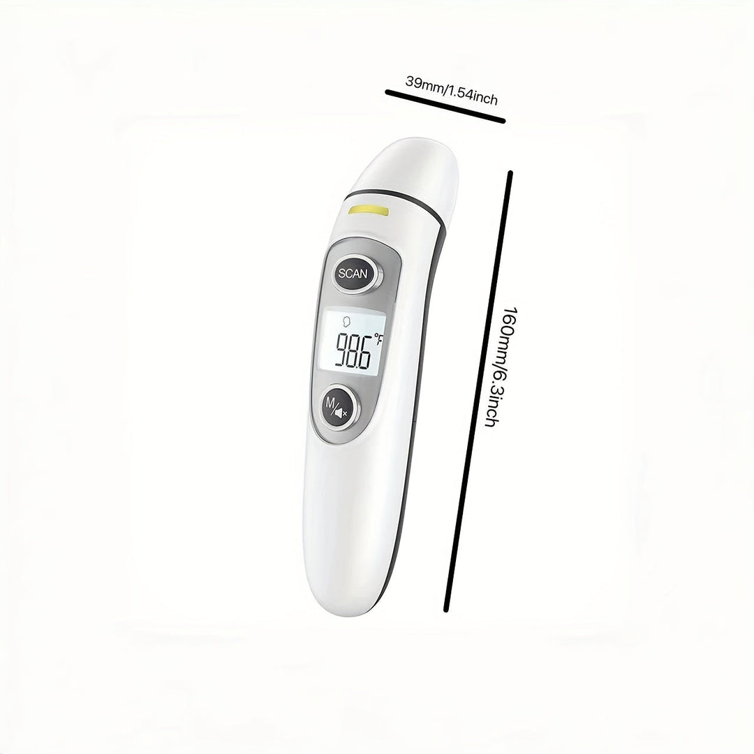 Digitale 2-in-1 Thermometer met Snelle Meting in 1 Seconde – Geschikt voor Voorhoofd en Oor