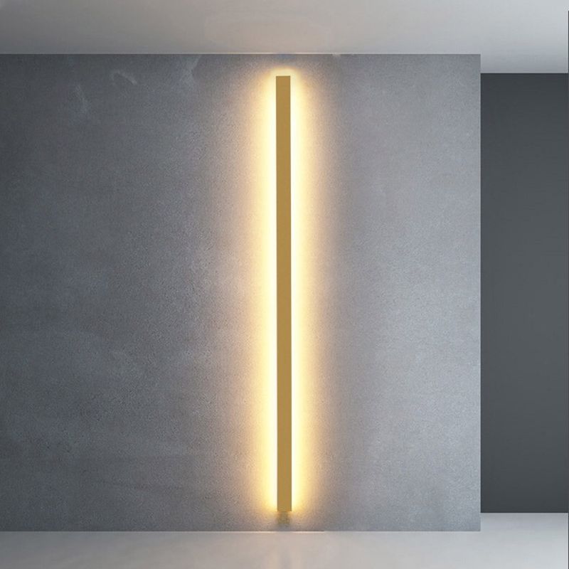 Arisha Minimalistische Lineaire Wandlamp LED Goud/Zwart/Wit Slaapkamer