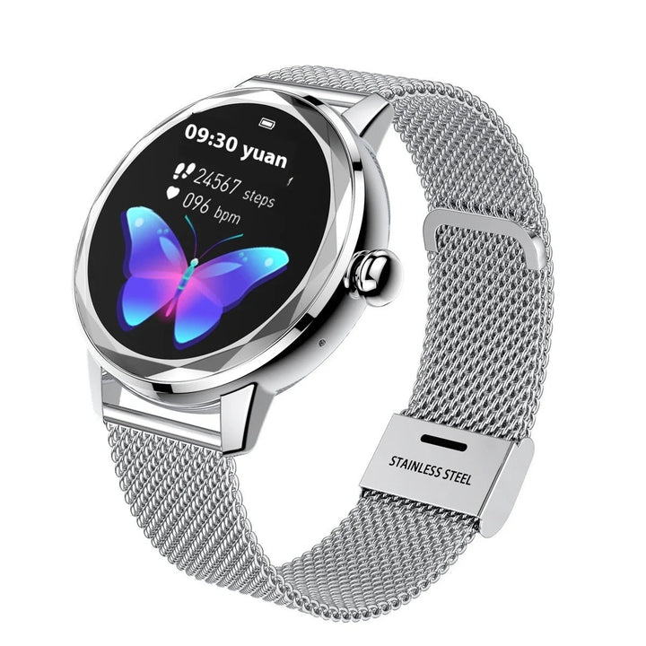 Smartwatch Dames Smart Gold – Luxe Sporthorloge in Roestvrij Staal
