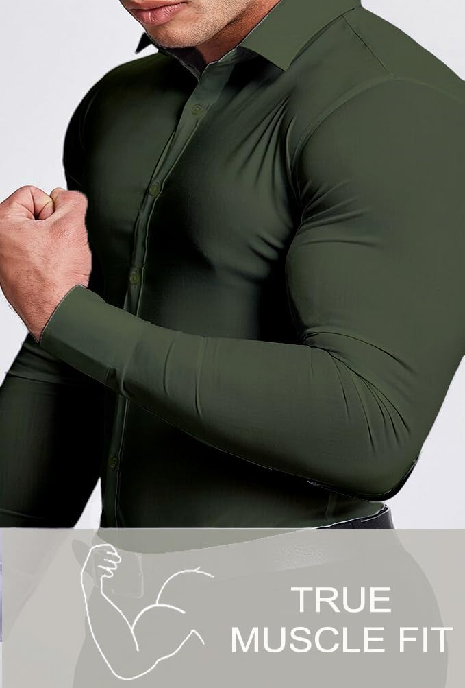 Slim-fit herenoverhemd voor lente 2026 – kreukvrij – David