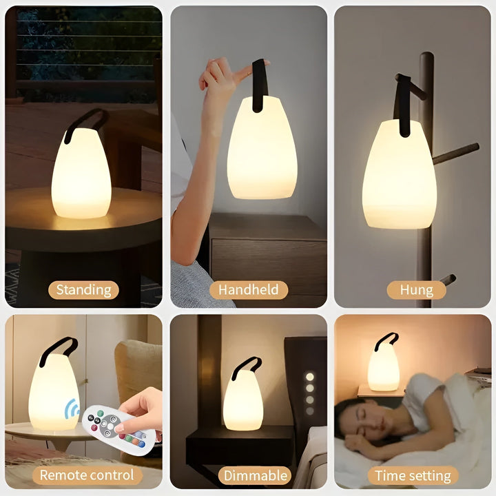 Draadloze Waterdichte LED-tafellamp voor Binnen en Buiten - Lumora