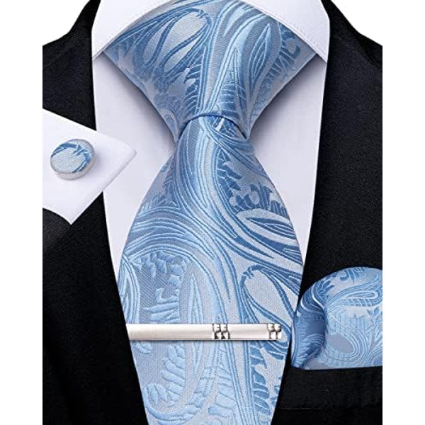 Herenset met paisleystropdas – edele accessoires voor bruiloften & evenementen