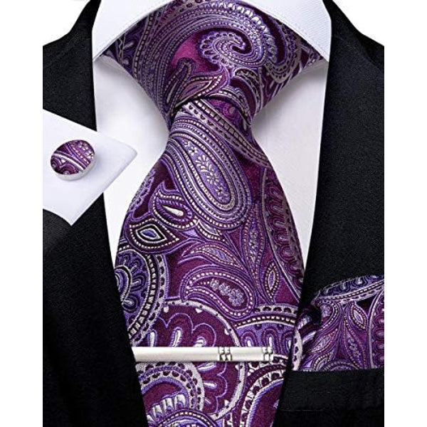 Herenset met paisleystropdas – edele accessoires voor bruiloften & evenementen