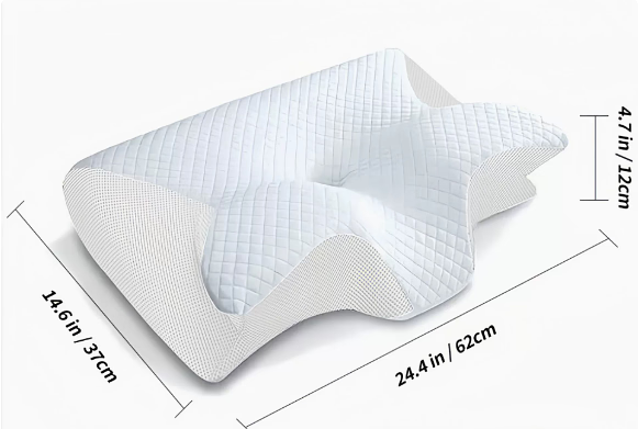 Kussen tegen Slaapapneu en Snurken – Ergonomisch Memory Foam Anti-Snurkkussen voor een Betere Ademhaling en Diepe Slaap