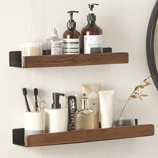 Massief Houten Badkamerplank – WoodaFix