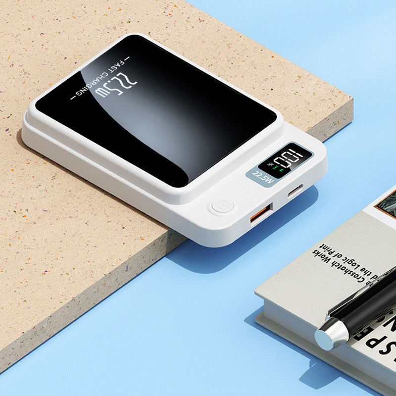 20,000 mAh draagbare oplader met 22.5W snel opladen en 15W draadloos Qi-opladen