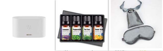 Aroma diffuser met vlameffect, rustige of levendige vlam