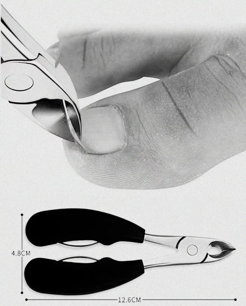Nagelknipper voor Ouderen, Scherp, Ergonomisch en Ideaal voor Dikke Nagels