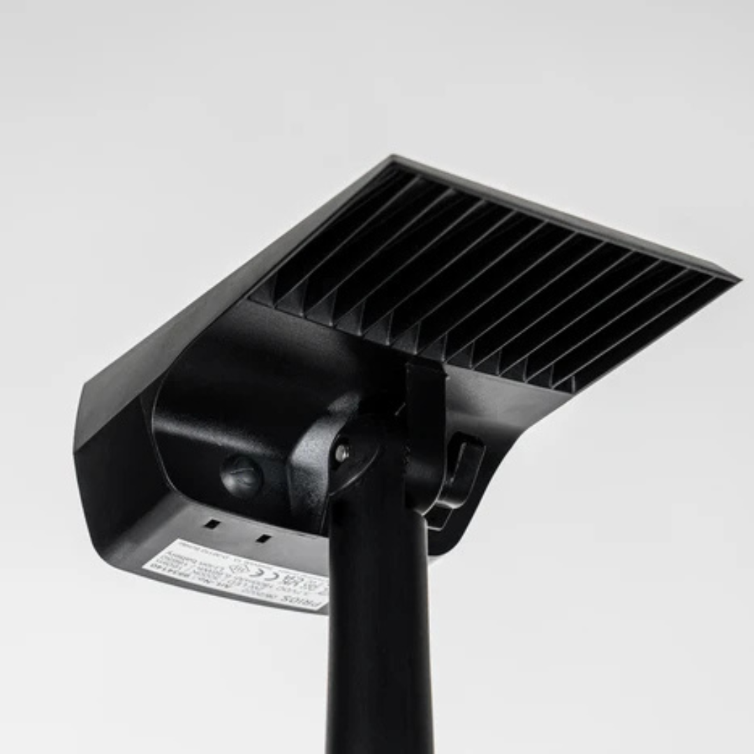 Tuinspot op zonne-energie met verstelbare kop, 3 helderheidsstanden, IP65 waterdicht